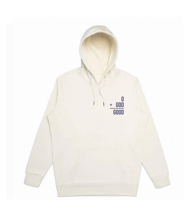 Natural 0+GOD Organic Cotton Hooded Sweatshirt