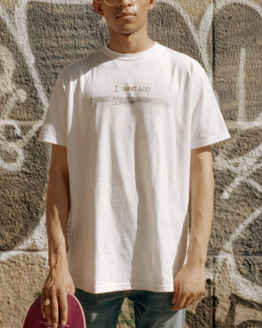 [I Want God] Organic Cotton T-shirt