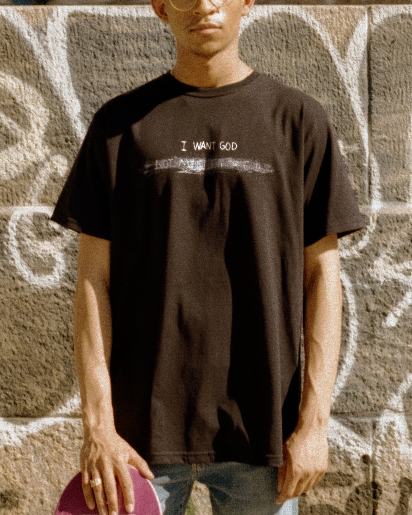 [I Want God] Organic Cotton T-shirt