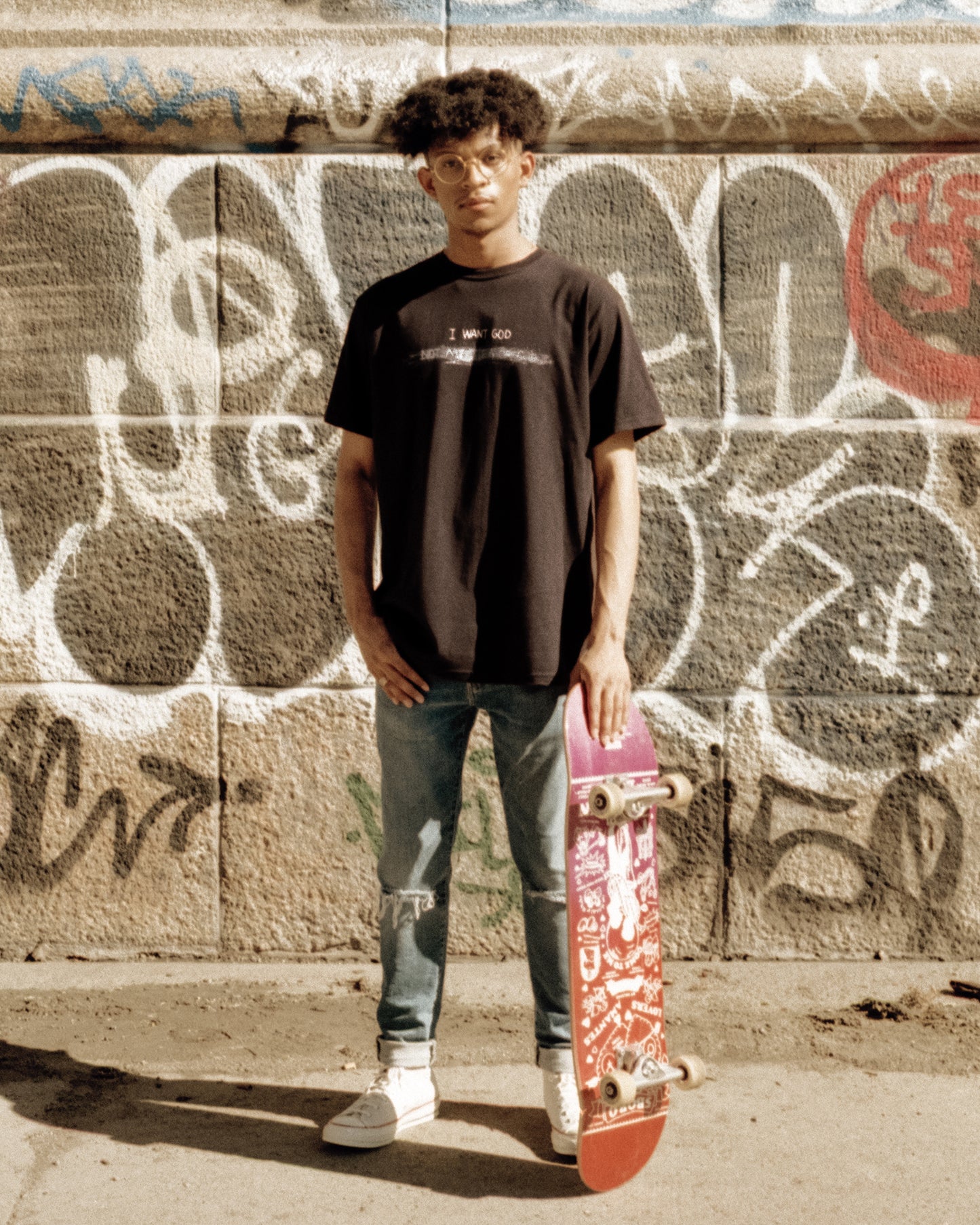 [I Want God] Organic Cotton T-shirt