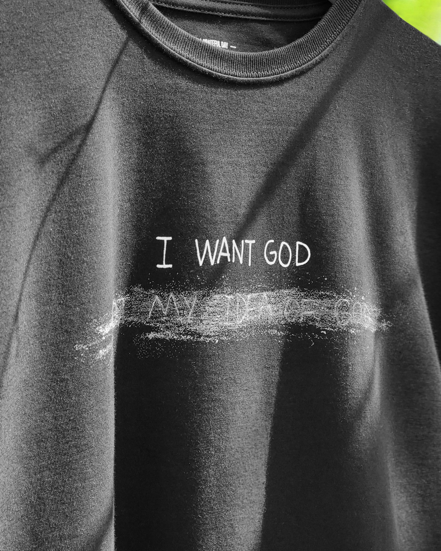 [I Want God] Organic Cotton T-shirt