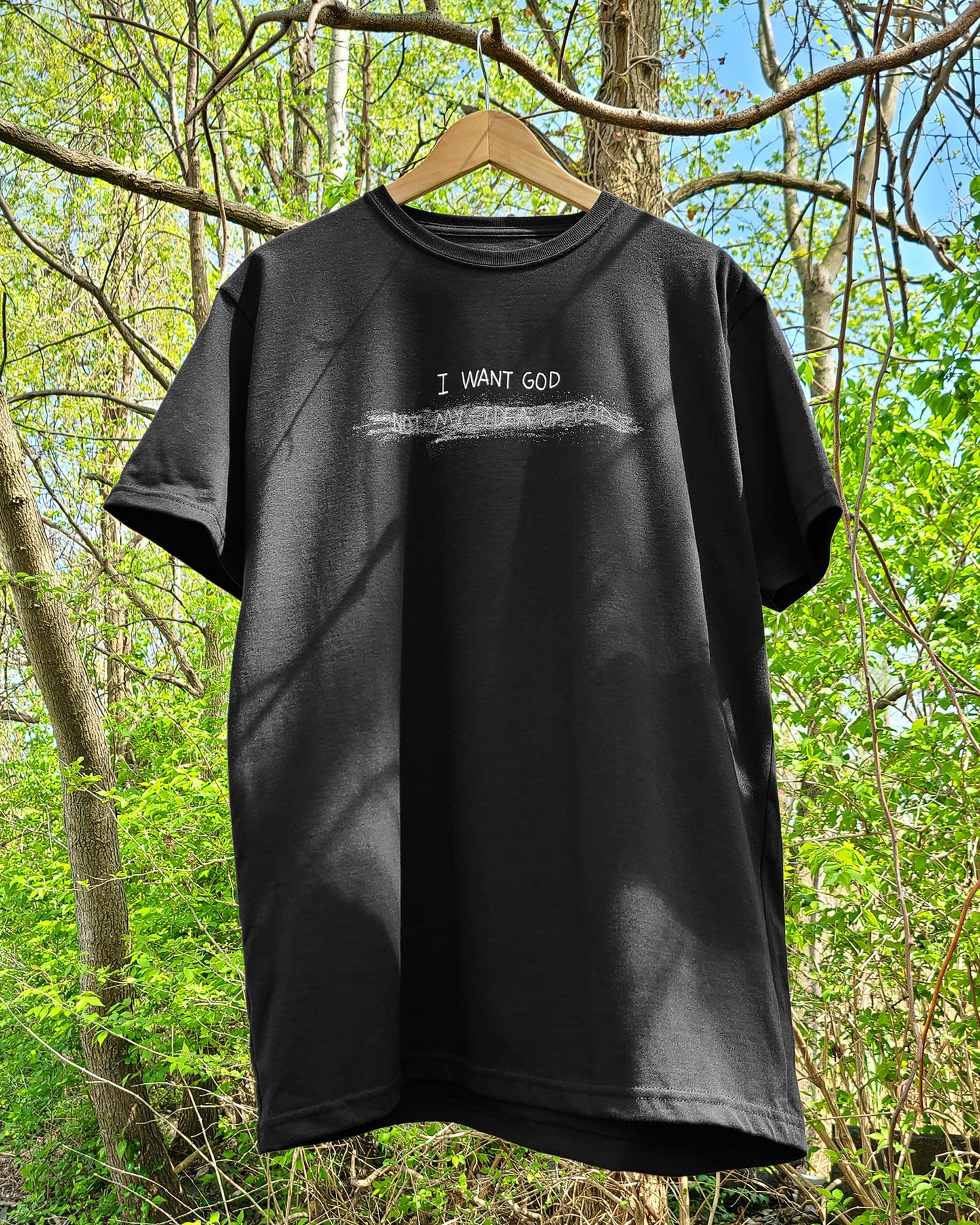 [I Want God] Organic Cotton T-shirt