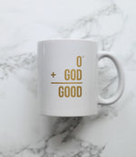 0+God=Good Coffee Mug